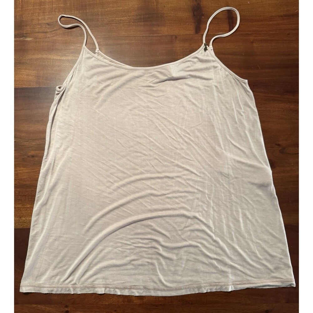 Elisa Cavaletti Daniela Dallavalle Beige Viscose Cami Tank Top Size L US 10